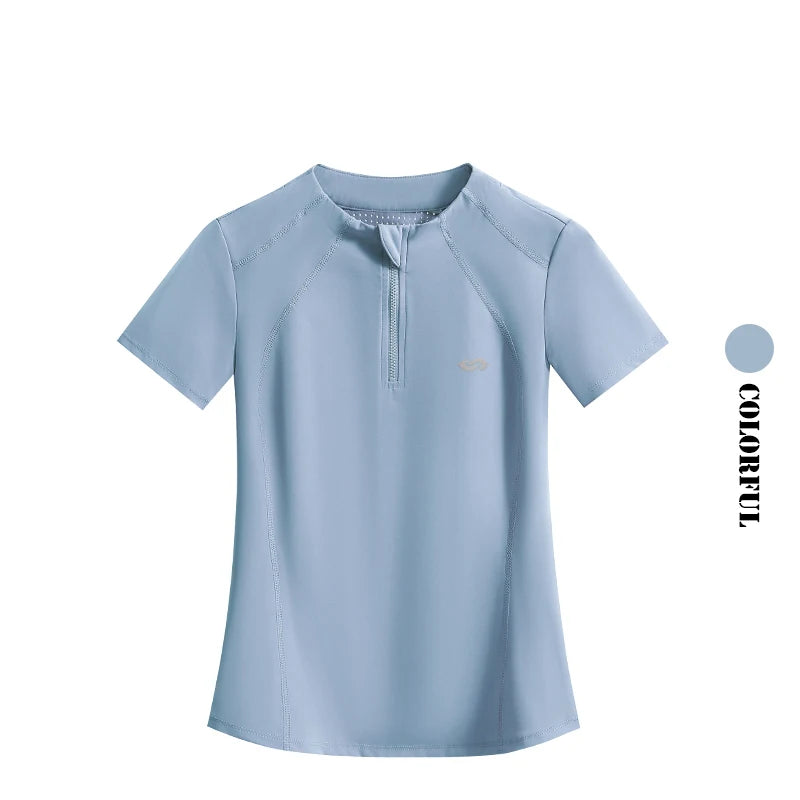 2Pcs Tennis Skirt Set Women Summer Sports Suit 2 Piece Fitness Top Skort Sets Ladies Golf Wear Set Sportswear Outfits 2025