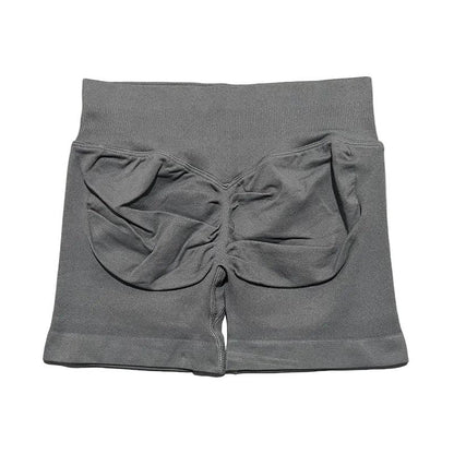Impact Shorts 4.5" Women Fitness Sports Biker Shorts Low Waist Gym Short Workout Scrunch Butt Yoga Seamless Leggings