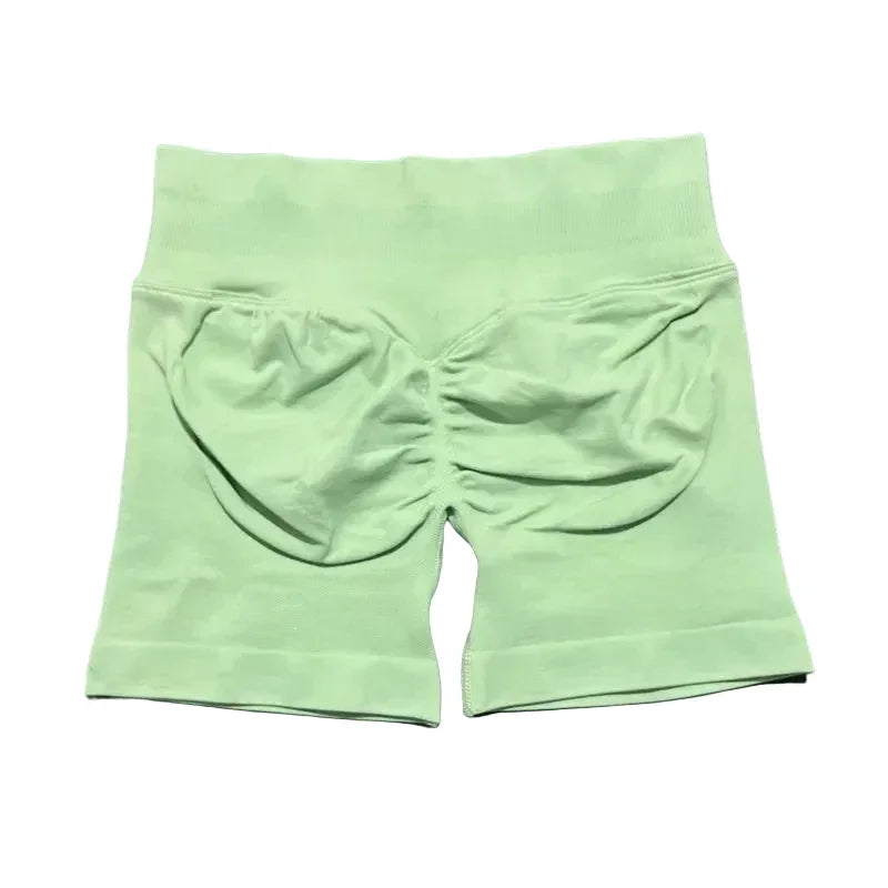 Impact Shorts 4.5" Women Fitness Sports Biker Shorts Low Waist Gym Short Workout Scrunch Butt Yoga Seamless Leggings