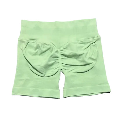 Impact Shorts 4.5" Women Fitness Sports Biker Shorts Low Waist Gym Short Workout Scrunch Butt Yoga Seamless Leggings