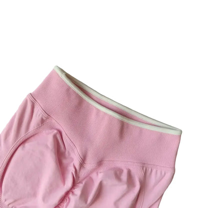 Seamless 2PCS Legging Sets Women'S Strappy Sports Bras and Leggings High Waist Fitness Sculpt Leggings Running Pants Gym Suits