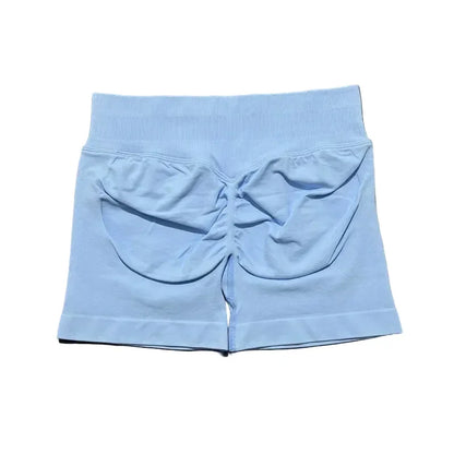 Impact Shorts 4.5" Women Fitness Sports Biker Shorts Low Waist Gym Short Workout Scrunch Butt Yoga Seamless Leggings