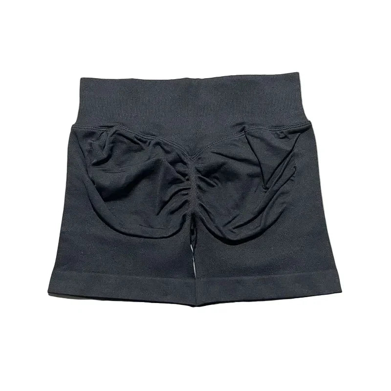 Impact Shorts 4.5" Women Fitness Sports Biker Shorts Low Waist Gym Short Workout Scrunch Butt Yoga Seamless Leggings