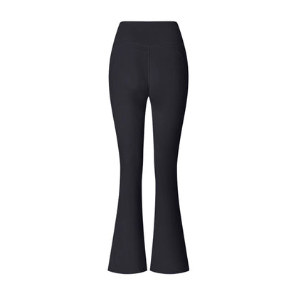 Women High Waist Flared Leggings Gym Fitness Yoga Pants Workout Runing Sport Leggings Women'S Control Tummy Yoga Wide Leg Pants