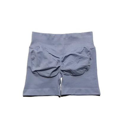 Impact Shorts 4.5" Women Fitness Sports Biker Shorts Low Waist Gym Short Workout Scrunch Butt Yoga Seamless Leggings