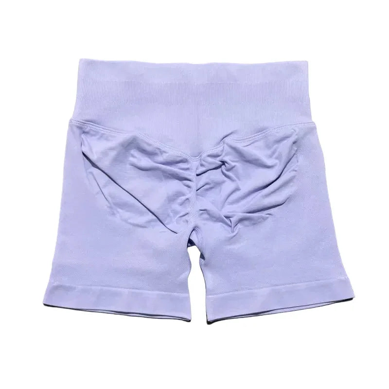 Impact Shorts 4.5" Women Fitness Sports Biker Shorts Low Waist Gym Short Workout Scrunch Butt Yoga Seamless Leggings