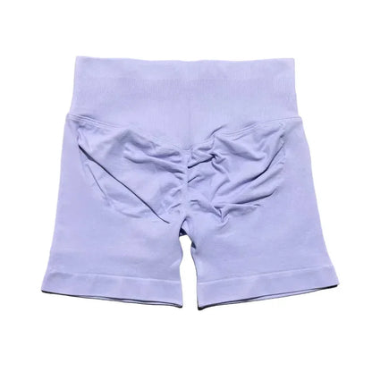 Impact Shorts 4.5" Women Fitness Sports Biker Shorts Low Waist Gym Short Workout Scrunch Butt Yoga Seamless Leggings